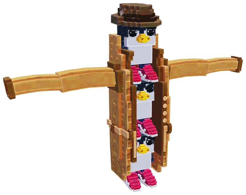 Los Penguinos in Catch a Brainrot