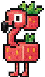 Strawberrelli Flamingelli