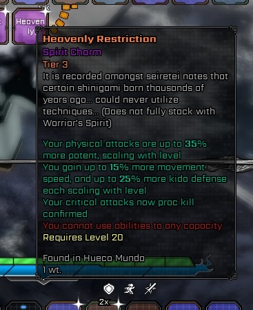 Heavenly Restriction
