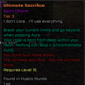 Ultimate Sacrifice