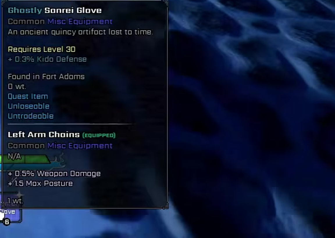 Left/Right Arm Chains in VV: Ultimatum