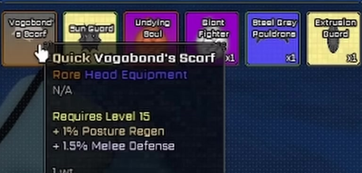 Vegabond's Scarf in VV: Ultimatum